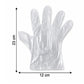 Disposable Small Plastic Gloves For Kitchen Food Handling And Cleaning Tasks (100 Pc)