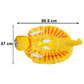 easy grip handle swim ring kids swimming fun