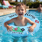 easy inflate swim ring pool toy kids