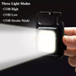 4035 Rechargeable Keychain Mini Flashlight With 4 Light Modesultralight Portable Pocket Light With Folding Bracket Bottle Opener And Magnet Base For Camping Walking