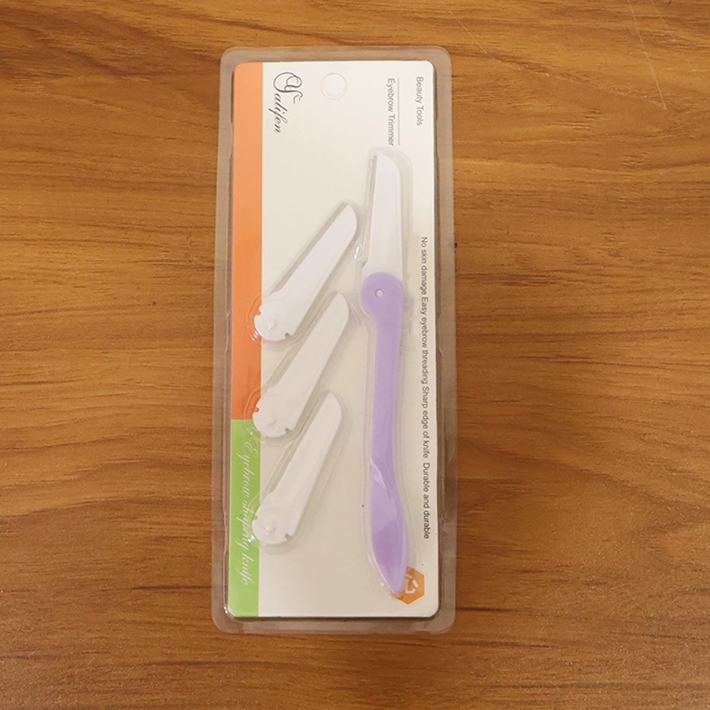 Eyebrow Facial Hair Razor With 3 Replaceable Blades