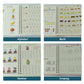 8075 4 Pc Magic Copybook Widely Used By Kids Childrens And Even Adults Also To Write Down Important Things Over It While Emergencies Etc.