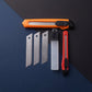 Professional Utility Knife Cutter Set With Extra Snap Off Blades (1 Set)