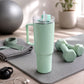 Toony Tumbler 1800 Ml Plastic Travel Sipper With Handle Straw And Lid (1 Pc)