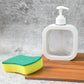 Snap Sink Dispenser Plastic Clear Empty Pump Lotion Bottles (1 Set)