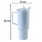 Large Capacity Travel Sipline Tumbler With Handle And Straw Lid (1800ml Approx)