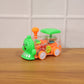 transparent toy train with sound