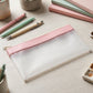 Transparent Multipurpose Zipper Pouch Bag (1 Pc)