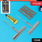 Tyre Repair Puncture Kit With 5 Rubber Strips (8 Pcs Set)