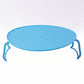 Decorative Non-slip Plastic Serving Tray With Stand (1 Pc)