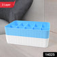 Multi-function Desktop Drawer Storage Box 10 Grid Underwear Socks Box (2 Pc Set)