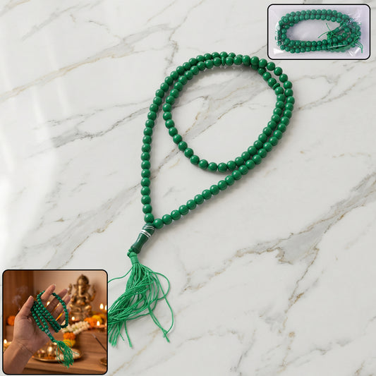 99 Beads Jap Mala Prayer Beads Necklace For Meditation Chanting Pooja (1 Pc)