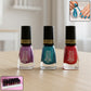 Blush Metallic Mini Nail Polish (Mix Color  6 Ml  1 Pc)