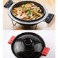 Silicone Rubber Pot Handle Sleeve Cover (2 Pc)