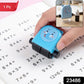 Kids Multiplication Practice Math Roller Stamp With Refillable Ink Bottle (1 Pc)