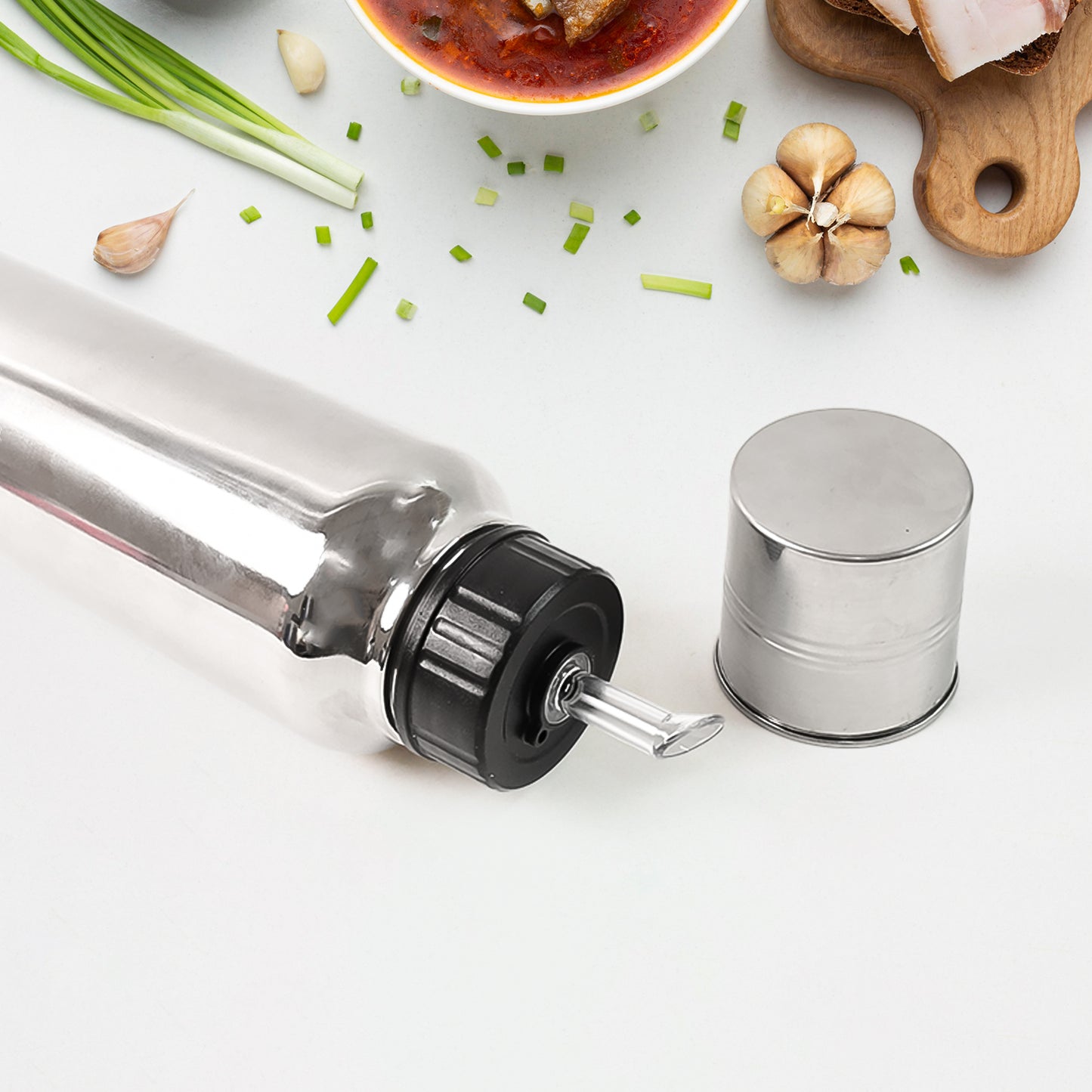 Apex Pro Stainless Steel Oil Pourer  750ml (1 Pc)
