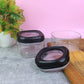 Supermom Plastic Twist  Lock Storage Container Set (500ml  2 Pc )