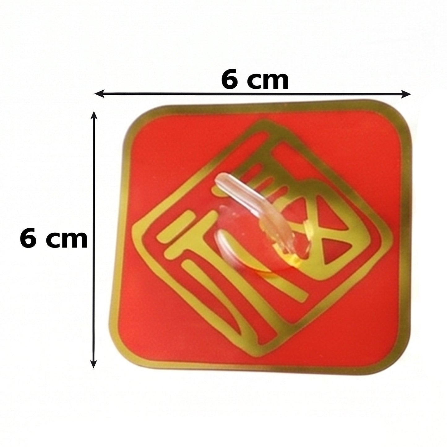 Self Adhesive Wall Hooks Decorative Strong Sticky Hooks For Keys (10 Pcs Set)