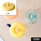 Cup  Mug Lid Dust Proof Silicone Rubber Airtight Seal (Cup  Spoon Not Included Only Lid 1 Pc)