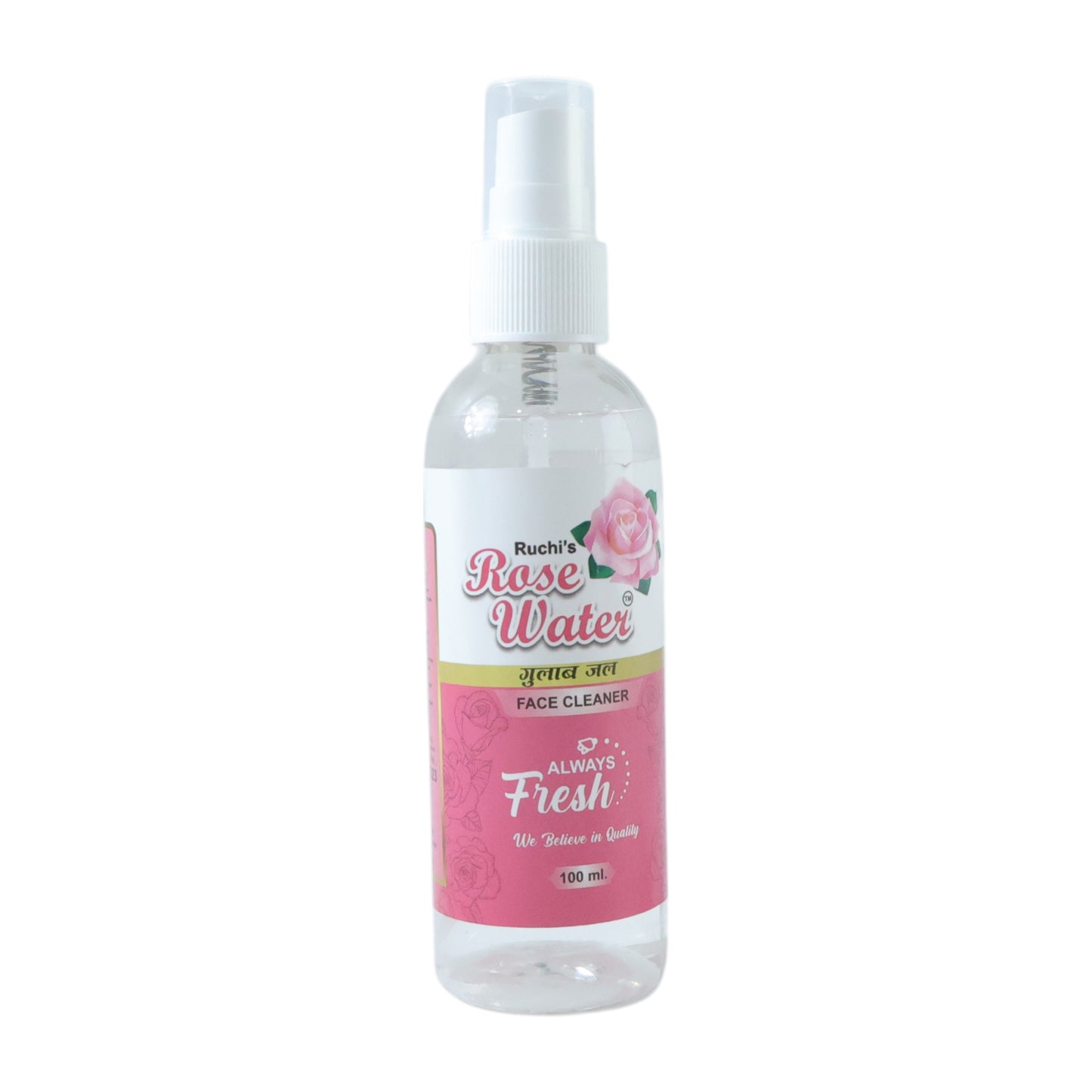 Rose Water Face Mist Spray 100 Ml