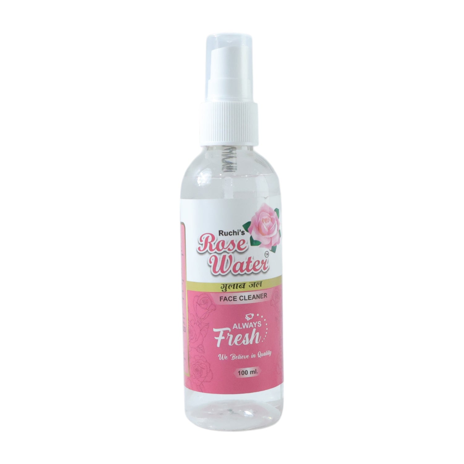 Rose Water Face Mist Spray 100 Ml