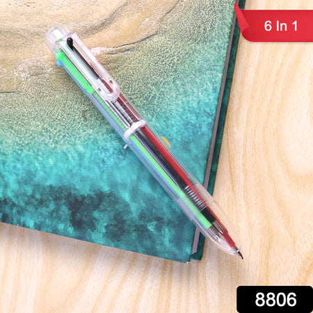 6-in-1 Multicolor Ball Point Pen