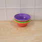 Plastic Serving Bowl Set Multicolour Unbreakable Kitchen Bowls (6 Pc Set)