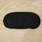 Soft Black Fabric Sleeping Eye Mask For Flight Travel And Night Rest (1 Pc)