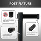 Heavy Duty Retractable Belt Crowd Control Pole With Sturdy Base  1 Pc