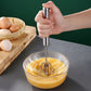 Stainless Steel Hand Push Rotary Whisk (1 Pc 29 Cm)
