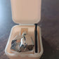 Nose Hair Clipper Stainless Steel Hair Remover (1 Pc  With Brush  Plastic Case)