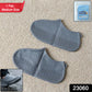 Waterproof Silicone Shoe Cover Grey Color (1 Pair Medium Size)