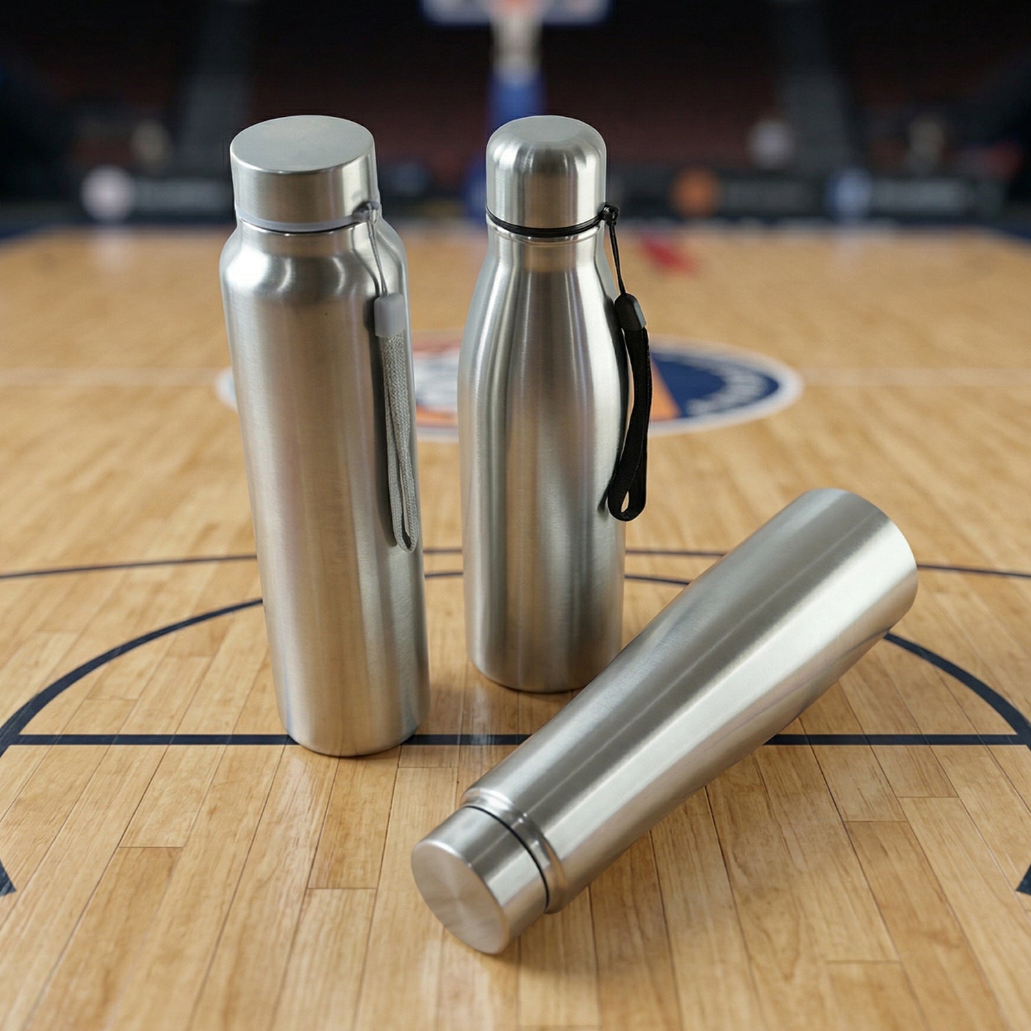 Premium Stainless Steel Water Bottle 1000 Ml (1 Pc 1000ml Approx Mix Design)