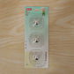 All-Plastic Adhesive Wall Hooks - Strong, No Damage, Easy to Install (3 Pc Set)