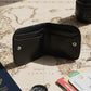 Zippered wallet pouch for secure storage on the go