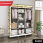 Foldable fabric storage wardrobe
