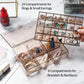 2-layer acrylic storage box for earrings nail art 24 small and 6 large grids India