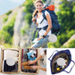 Foldable Laundry Basket Fabric Mesh Clothes Hamper Bag (1 Pc,33x33x54cm)
