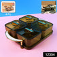 Luxury Delight 4-piece Dryfruit Storage Box (1 Set)