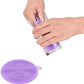 1344 Silicone Dish Scrubber Sponge Mildew Free Non Stick Heat Resistant