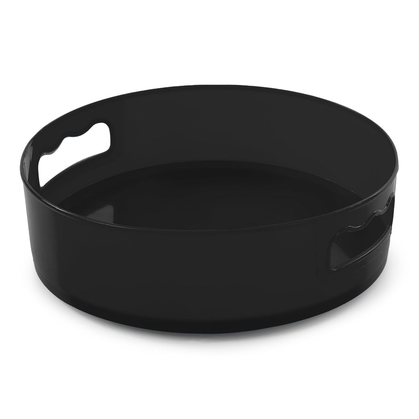 Rotating Round Storage Tray Organizer For Kitchen Bathroom And Desk (1 Pc)