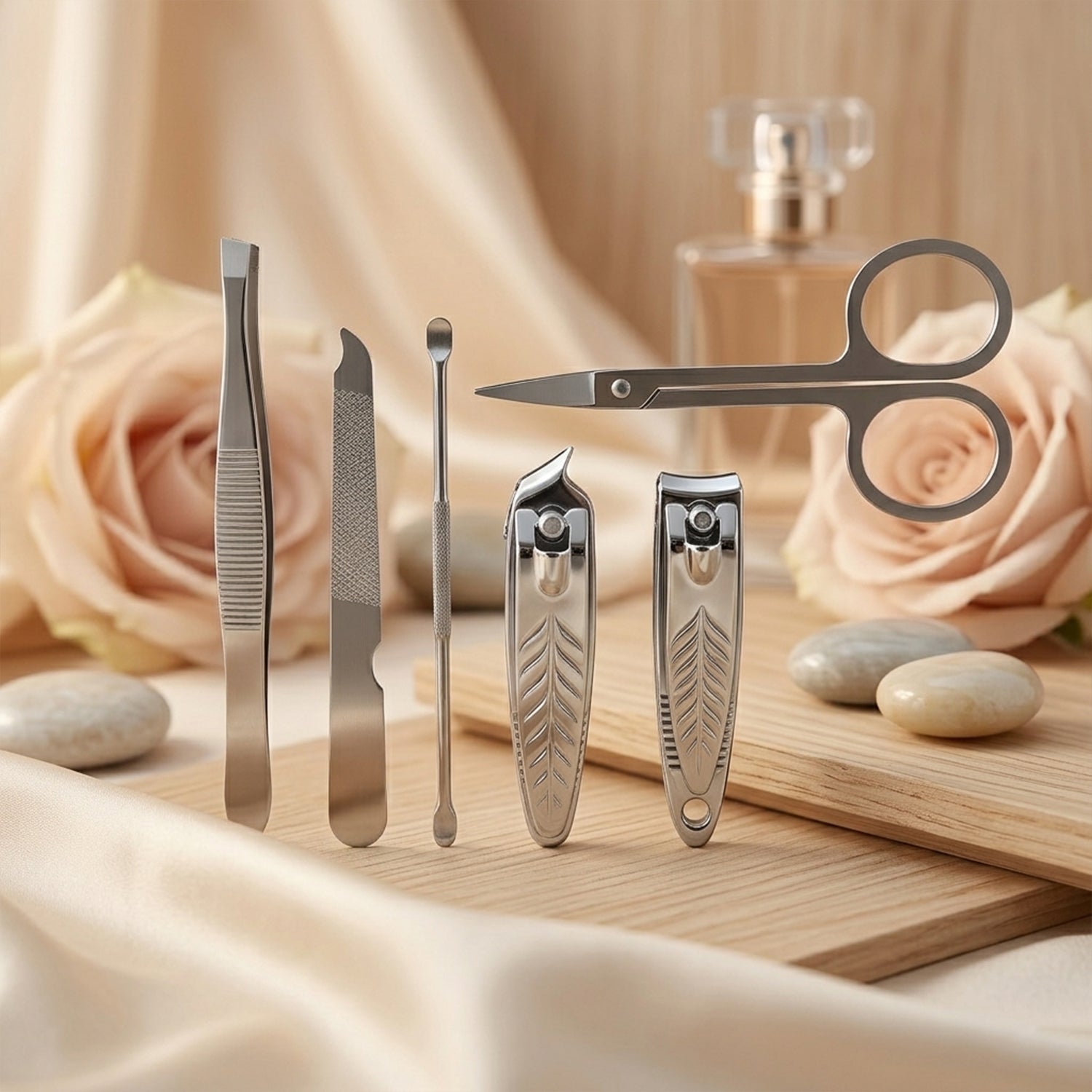 Premium 7 In 1 Manicure Pedicure Nail Care Kit (1 Set)