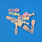 Alphabet Letter Beads Set For Craft Decoration (1 Set)