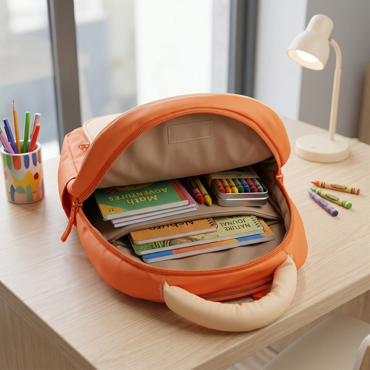 Cute Cartoon School Backpack - 17 Inch