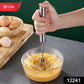 Stainless Steel Hand Push Rotary Whisk (1 Pc 29 Cm)