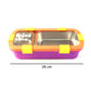 Stainless Steel Leak-proof Lunch Box With 2 Compartments With Spoon  Fork
