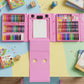 Super Mega Art  Craft Drawing Coloring Kit (208 Pc)