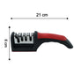 4 Stage Knife Sharpener Tool For Kitchen Knives With Non Slip Handle (1 Pc)