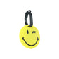Cute Smiley Face Round Travel Identification Luggage Bag Tag (1 Pc)