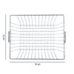 Multipurpose Stainless Steel Kitchen Sink Basket (1 Pc 12x15 Inch)
